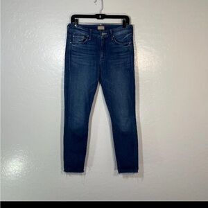 MOTHER Dark Blue Skinny Jeans size 27